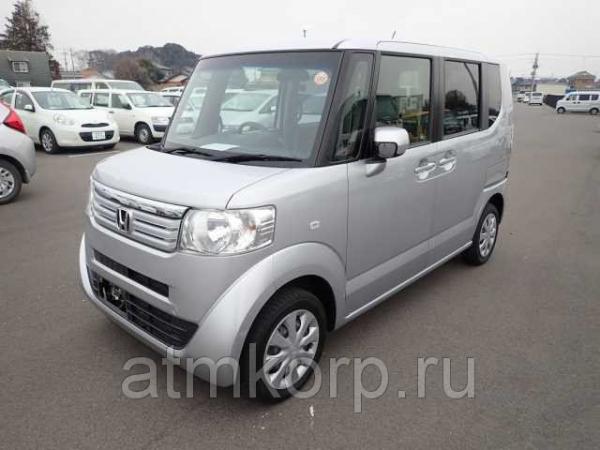 Микровэн HONDA N BOX PLUS кузов JF2 минивэн для пассажира колясочника гв 2013 4WD пробег 43 т.км серебристый